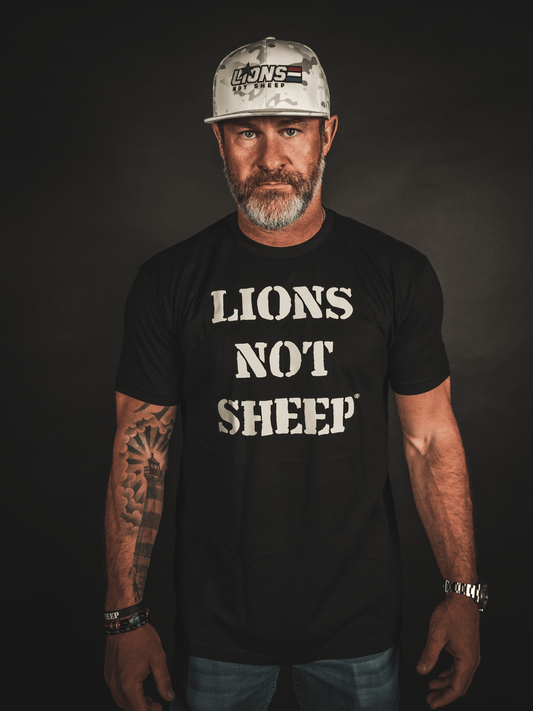 Lions Not Sheep OG Tee - General - Anytime Apparel Cranbrook