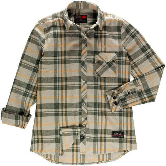 Troll Co. Henley Flannel - Clothing - Anytime Apparel Cranbrook