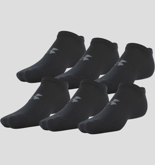 UA Men's Essential Lite Socks - 6 Pack - Accessories - Anytime Apparel Cranbrook