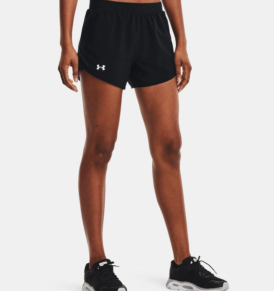 UA Womens Fly By 2.0 Short - Clothing - Anytime Apparel Cranbrook