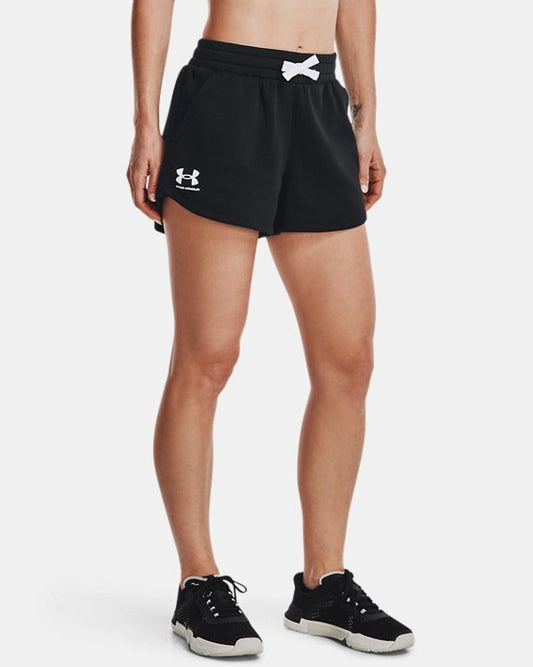 UA Womens Rival Fleece Shorts - Clothing - Anytime Apparel Cranbrook