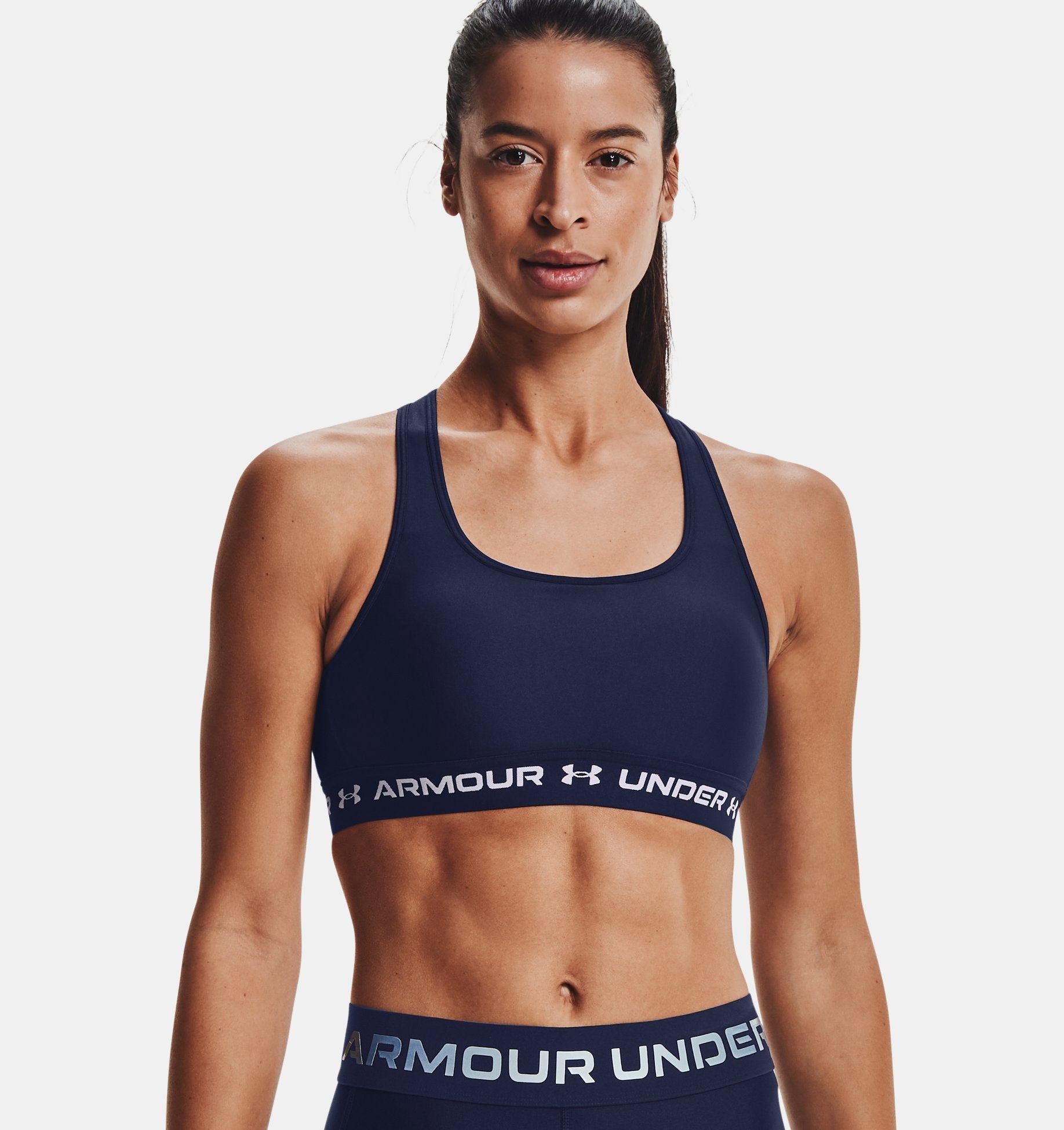 Under Armour Women's UA Mid Crossback Sports Bra –