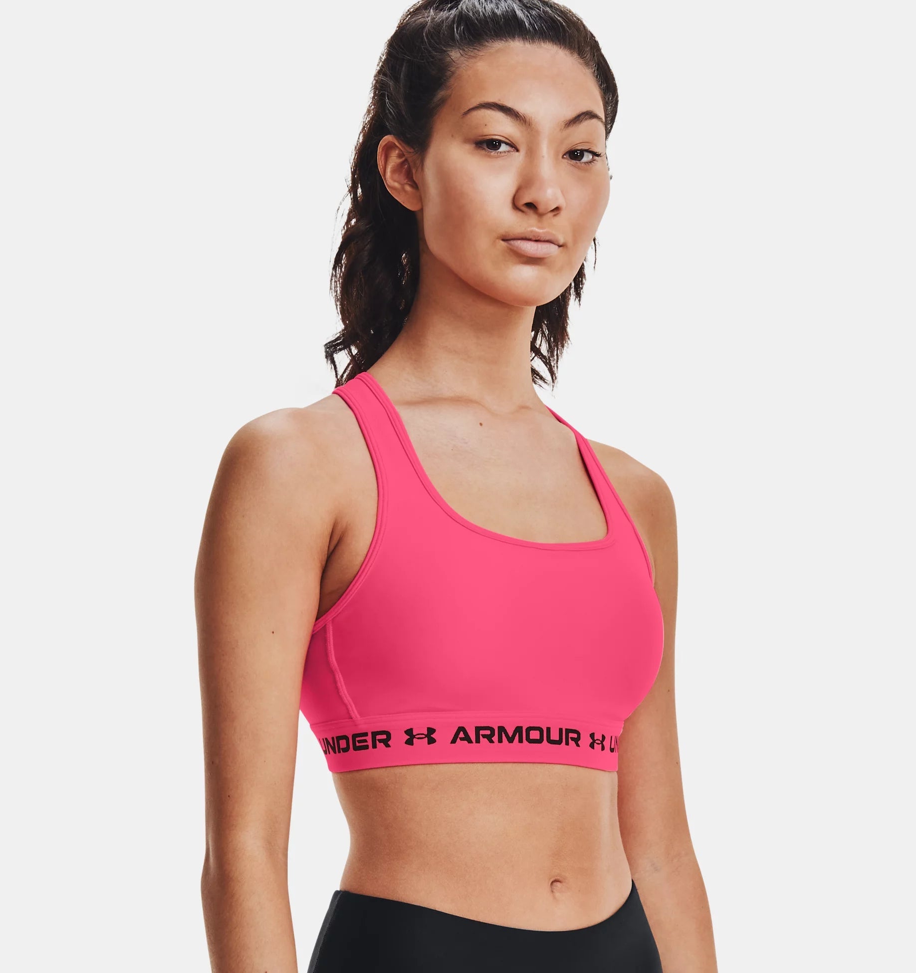 WOMEN: Women's Armour® Mid Crossback Sports Bra